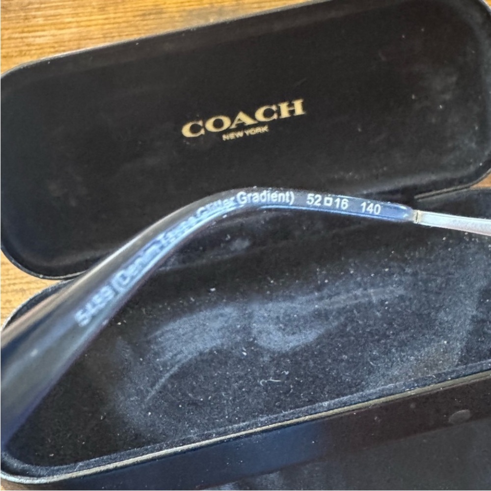 EUC - Coach 5489 Eyeglasses with Case & Cloth - Picture 6 of 8